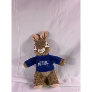 DanDee Peter Rabbit Squishy Animal Plush Toy 2022 For Ages 3+ 8" Tall Brown